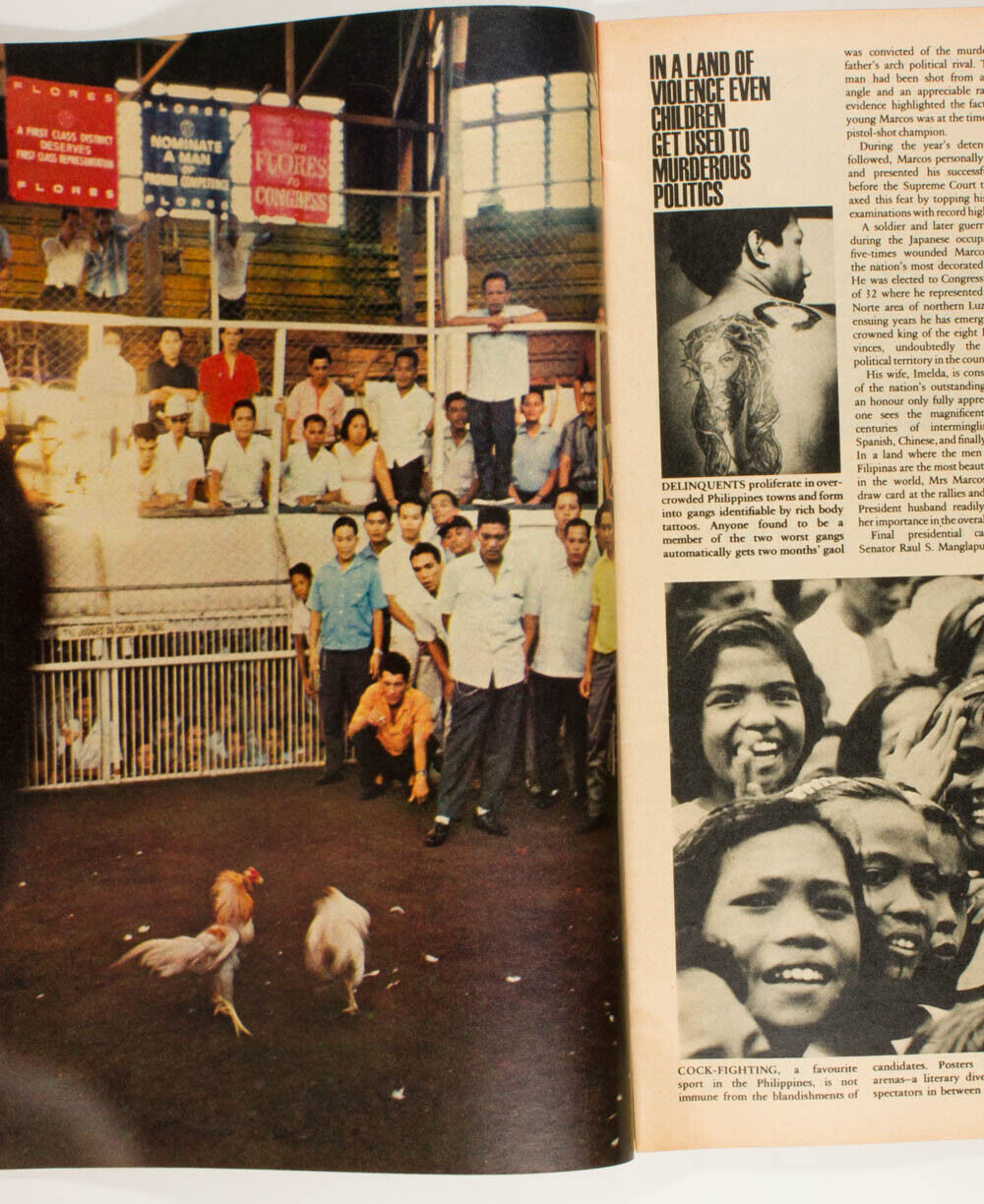 Terence Stamp PIERLUIGI Monica Vitti PHILIPPINE GANGS The Telegraph magazine VTG