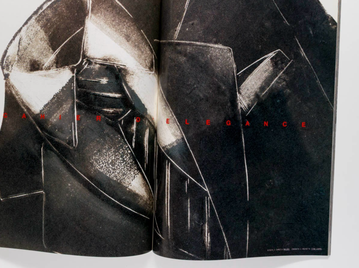 BILLY WHITE Uruguay BRUCE WEBER Roversi L'UOMO VOGUE April 1998 Malaparte PAVESI