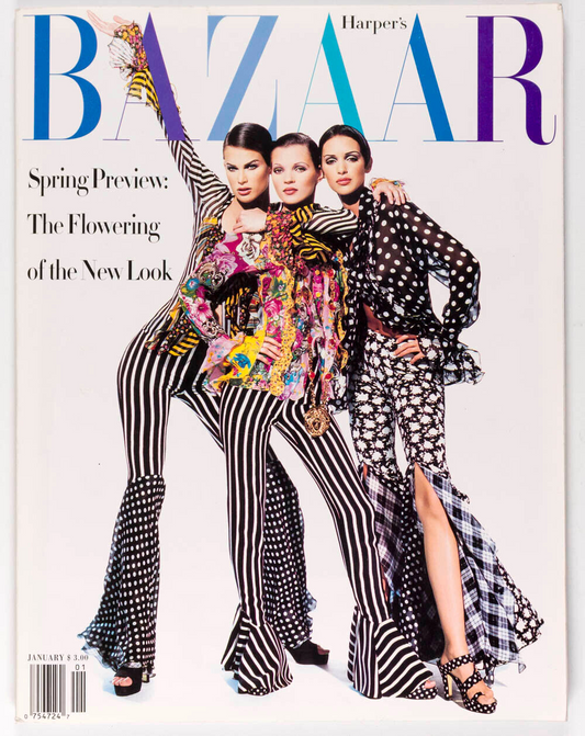 Kate Moss MARC JACOBS Edward Furlong HARPERS BAZAAR Christy PETER LINDBERGH Karl
