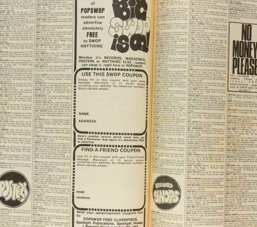 New York Dolls JACKSON 5 Suzi Quatro COZY POWELL Rod POPSWOP 23 February 1974 73