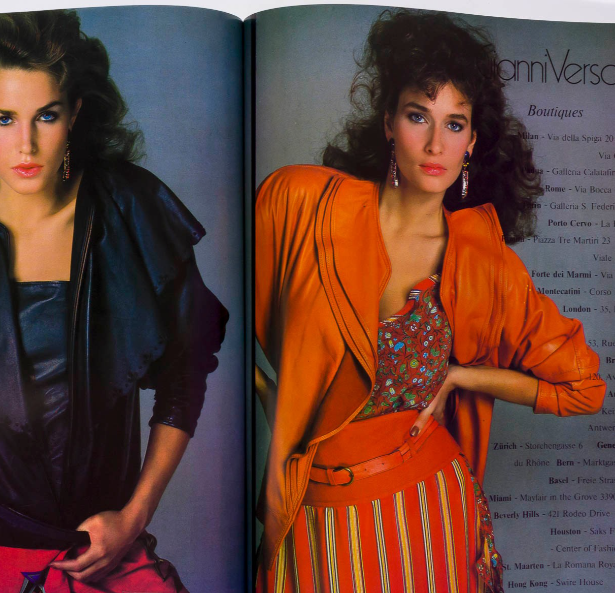 Jacki Adams GUY BOURDIN Roman Polanski BRUCE WEBER Paris Vogue February 1982 VTG