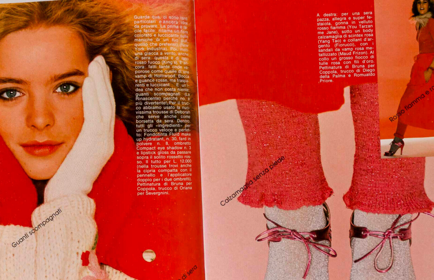 Greta Scacchi PUNK FASHION The Clash LEI magazine December 1977 vtg FIORUCCI It.