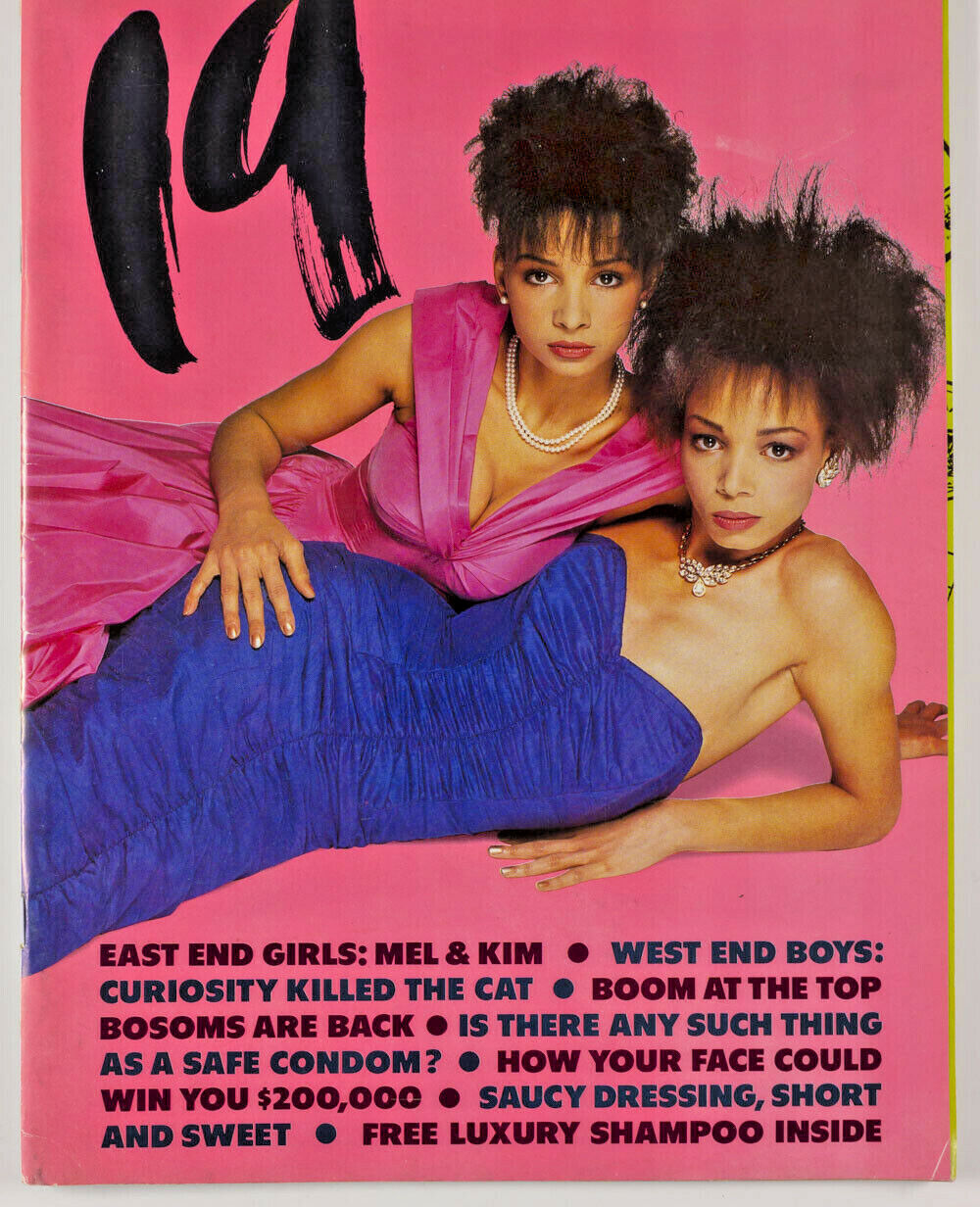 MEL & KIM Curiosity Killed The Cat JAMES WEDGE Tim Bret Day HYPER 19 Magazine UK