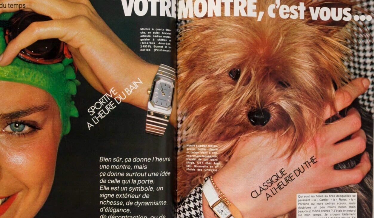 MISS PIGGY Deneuve JIM HENSON Annick Goutal JANICE DICKINSON Rolex ELLE MAGAZINE