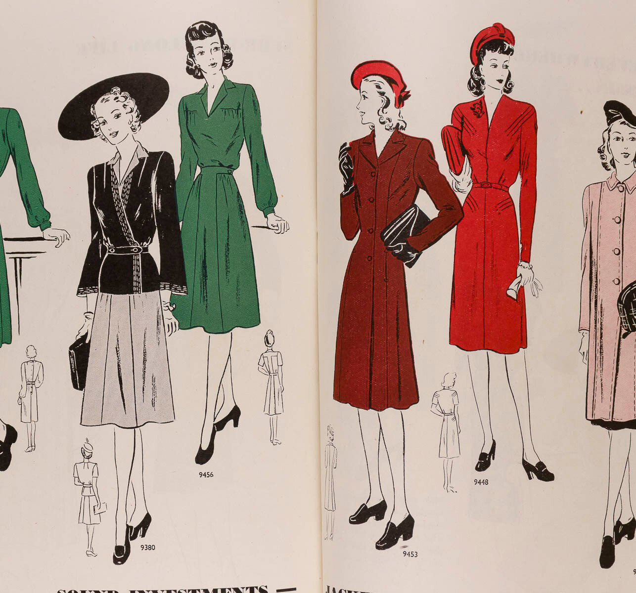 LEE MILLER Norman Parkinson LAND GIRLS Vogue August 1942 Pattern book WWII Bonds