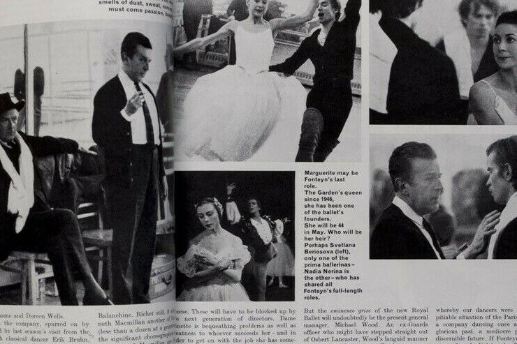 John Bulmer RUDOLF NUREYEV Cecil Beaton MARGOT FONTEYN Brian Duffy TOWN Magazine