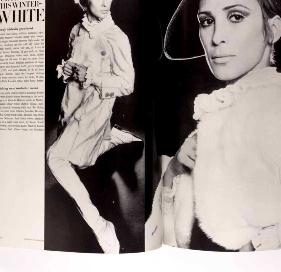 TWIGGY Michael Crawford VIONNET Vogue October 1967 Cecil Beaton BIBA Rampling UK