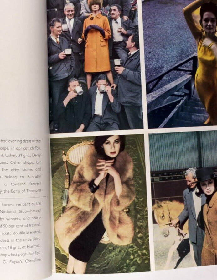 Grace Coddington PETER SELLERS Helmut Newton VOGUE August 1962 Shrimpton KLEIN