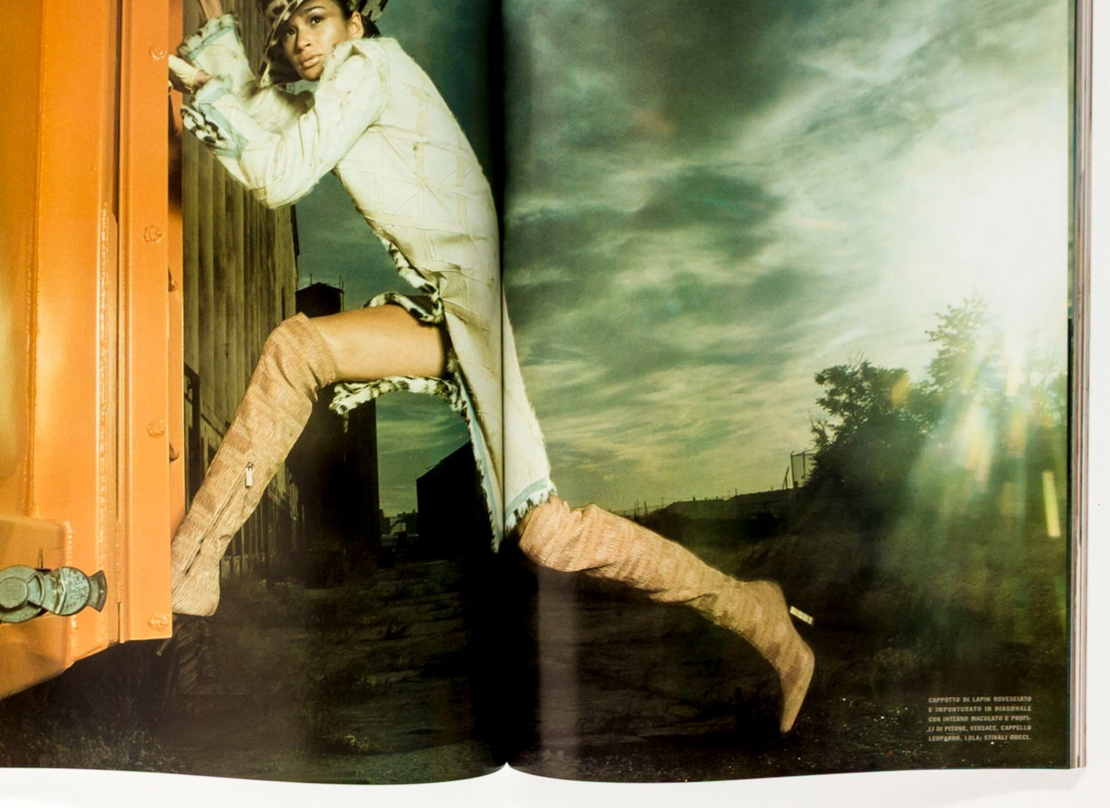 Caroline Ribeiro GISELE Bruce Weber VOGUE ITALIA December 1999 Carmen Kass 2000
