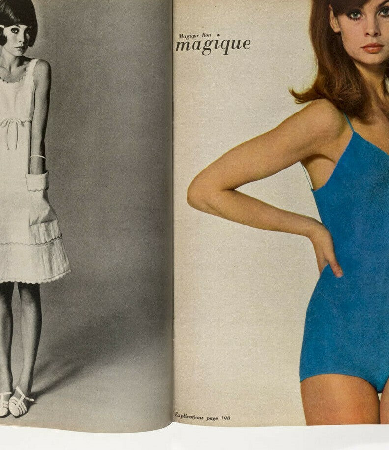 JEAN SHRIMPTON Anita Pallenberg SACHA VAN DORSSEN Elle magazine 27 May 1965 1014