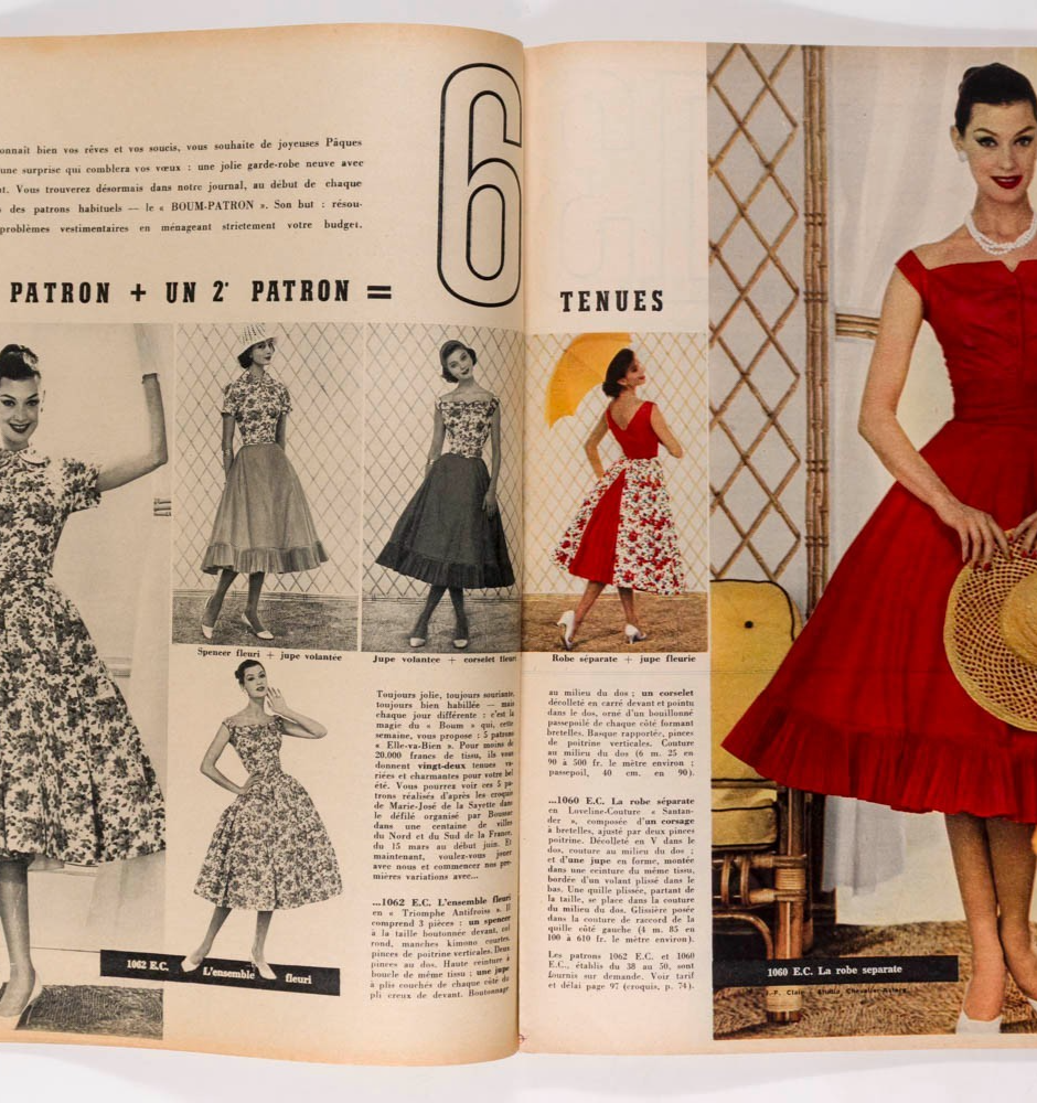 GRACE KELLY Lars Bo A J CRONIN Elle magazine 2 April 1956 Dior GIULIETTA MASINA