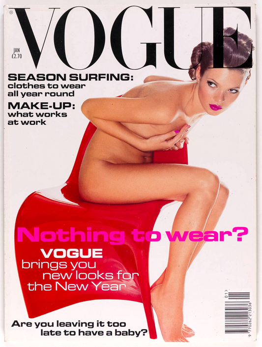 Kate Moss ROSEMARY MCGROTHA Eva Herzigova VOGUE January 1995 Helena Christensen