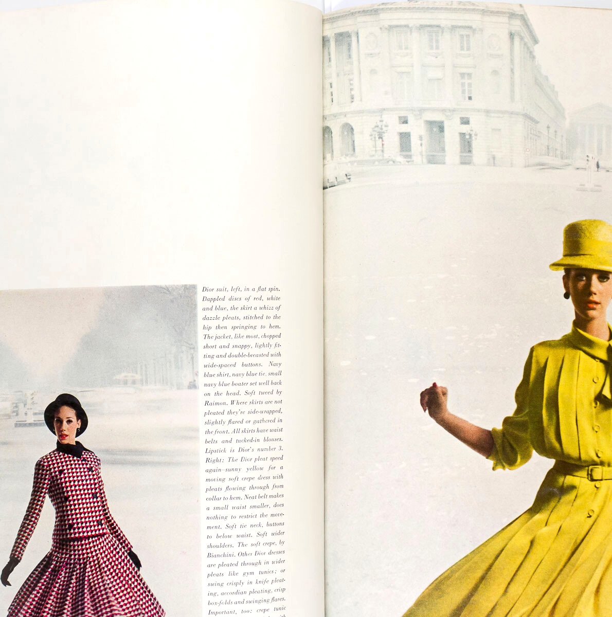 Ascher NORMAN PARKINSON Jean Shrimpton VOGUE 1965 1 March COLLECTIONS Courreges