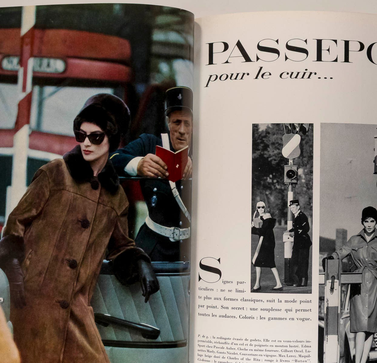 Boucheron COLETTE Balenciaga GIVENCHY Penn LIEBERMAN Paris Vogue October 1961