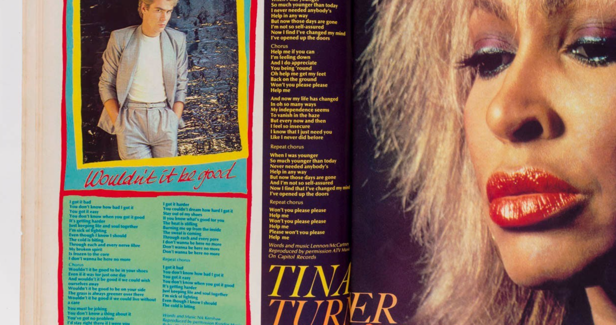 MADONNA Queen THE SMITHS Smash Hits February 1984 Tracey Ullman TINA TURNER Kemp