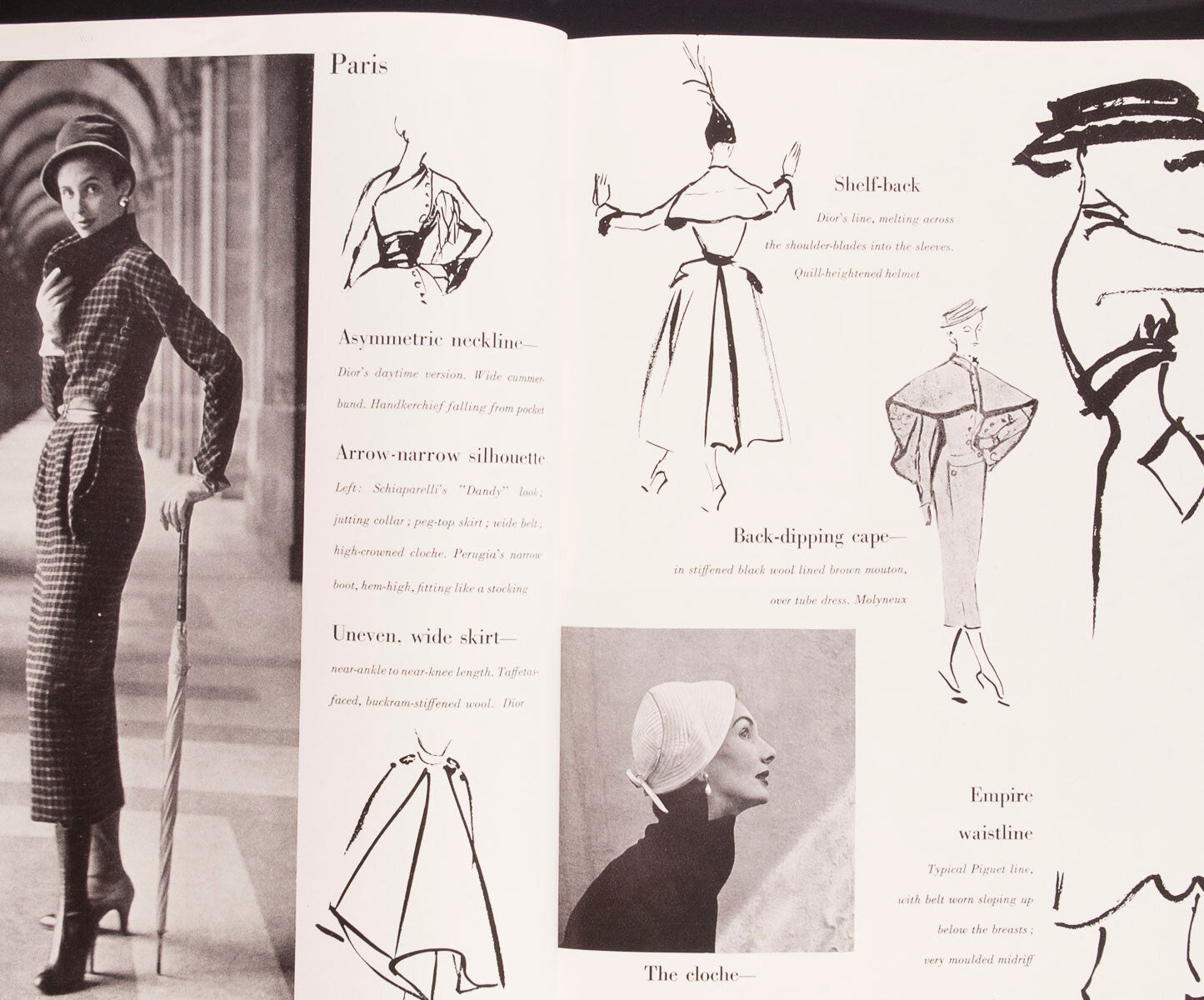 Jean Patchett IRVING PENN Cecil Beaton TOM KEOGH Vogue magazine October 1948 vtg