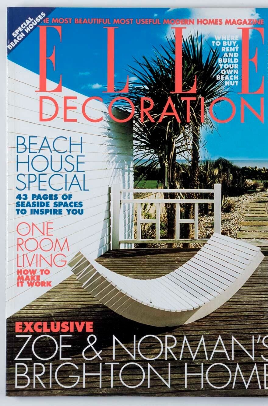 Zoe Ball FAT BOY SLIM Sydney SPARKLE MOORE Studio BRIGHTON Beach ELLE DECORATION