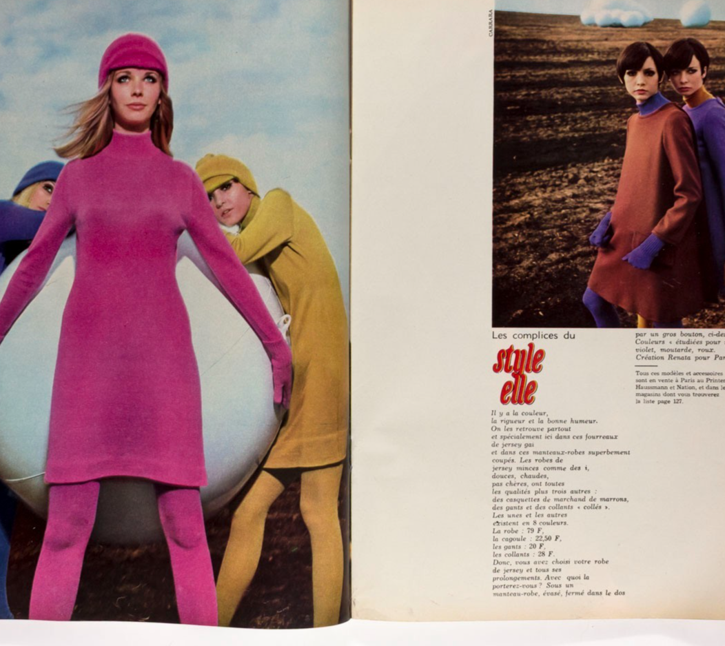 Maudie James WILLY VAN ROOY Vanessa Redgrave ELLE September 1967 Karina DENEUVE