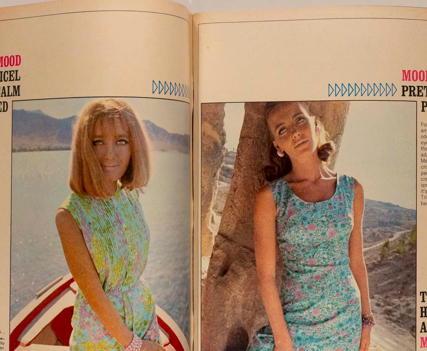 Shrimpton PATTIE BOYD Brigitte Bardot HELMUT NEWTON Honey April 1966 Kennington
