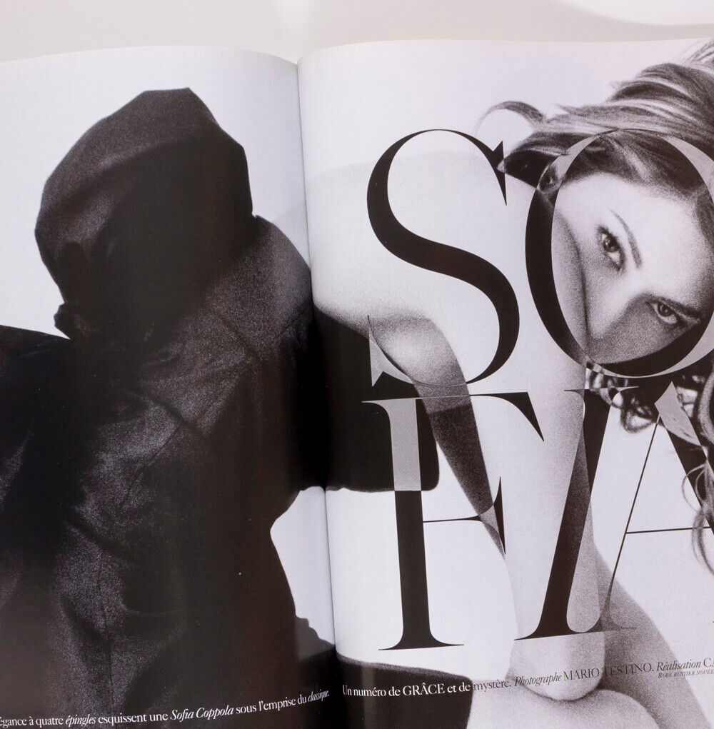 SOFIA COPPOLA guest editor CRAIG McDEAN Francis Ford KIRSTEN DUNST Paris Vogue