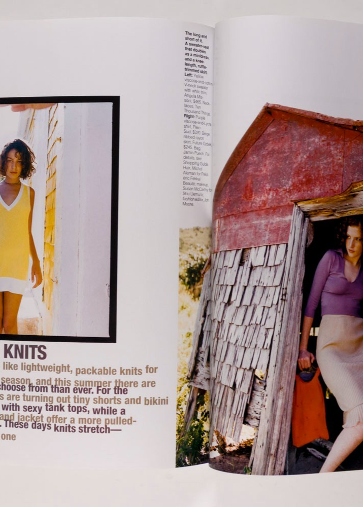 STELLA TENNANT Michelle Behennah KEANU REEVES Elle May 1997 magazine COCO CHANEL