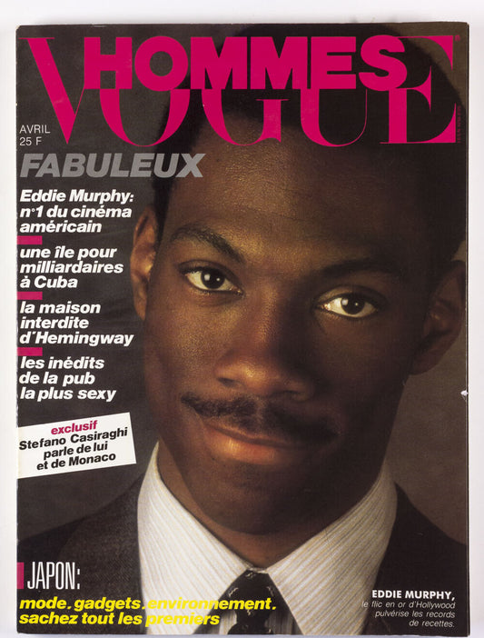 EDDIE MURPHY Cuba ERNEST HEMINGWAY Japan STEFANO CASIRAGHI Monaco ~ Vogue Hommes