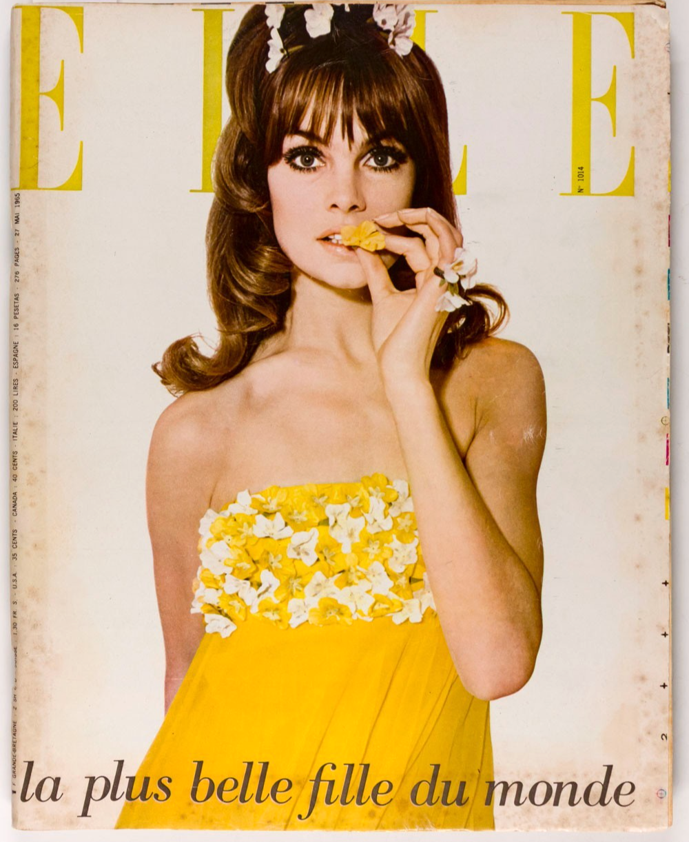 JEAN SHRIMPTON Anita Pallenberg SACHA VAN DORSSEN Elle magazine 27 May 1965 1014