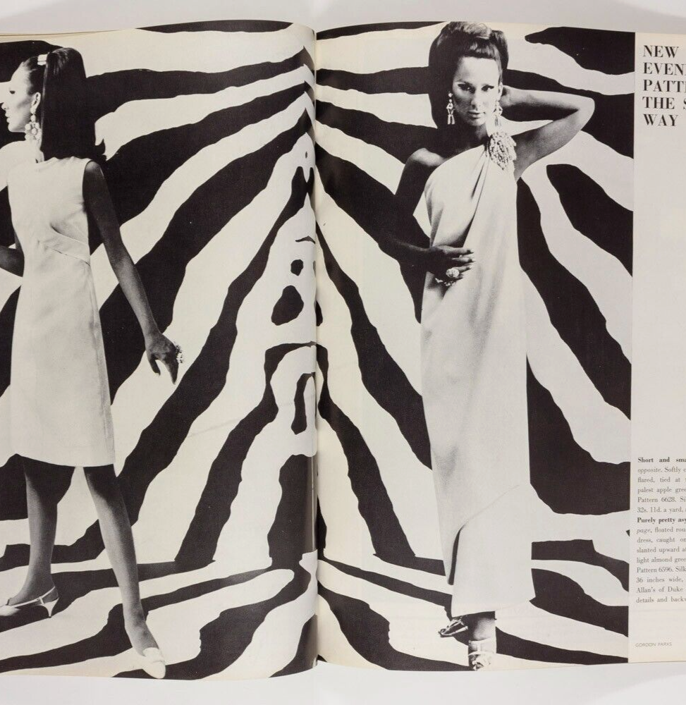 JEAN SHRIMPTON David Bailey GORDON PARKS Vogue 1965 November  60th birthday gift