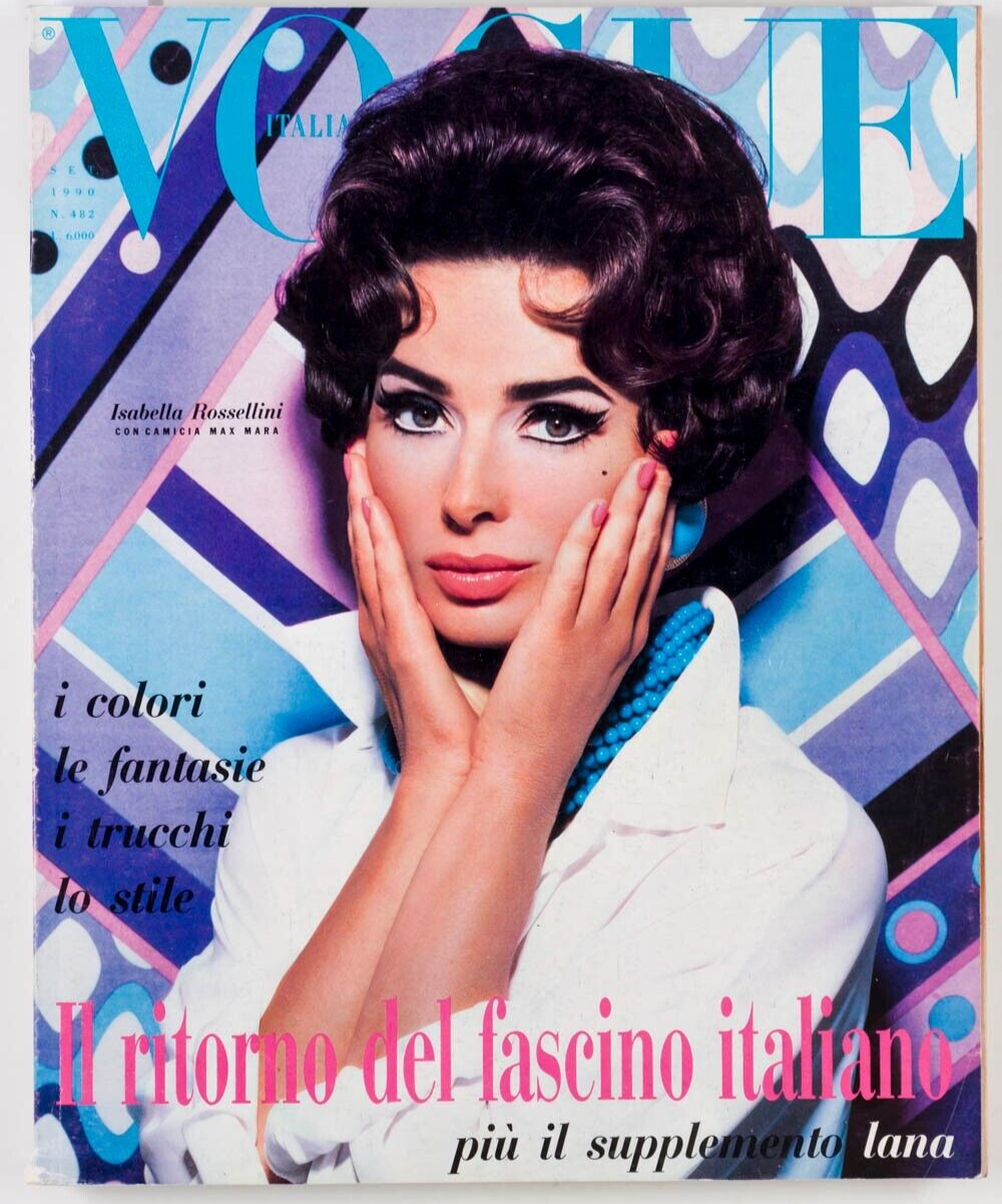 Isabella Rossellini CHRISTY TURLINGTON Daniela Pestova LINDA EVANGELISTA ~ VOGUE