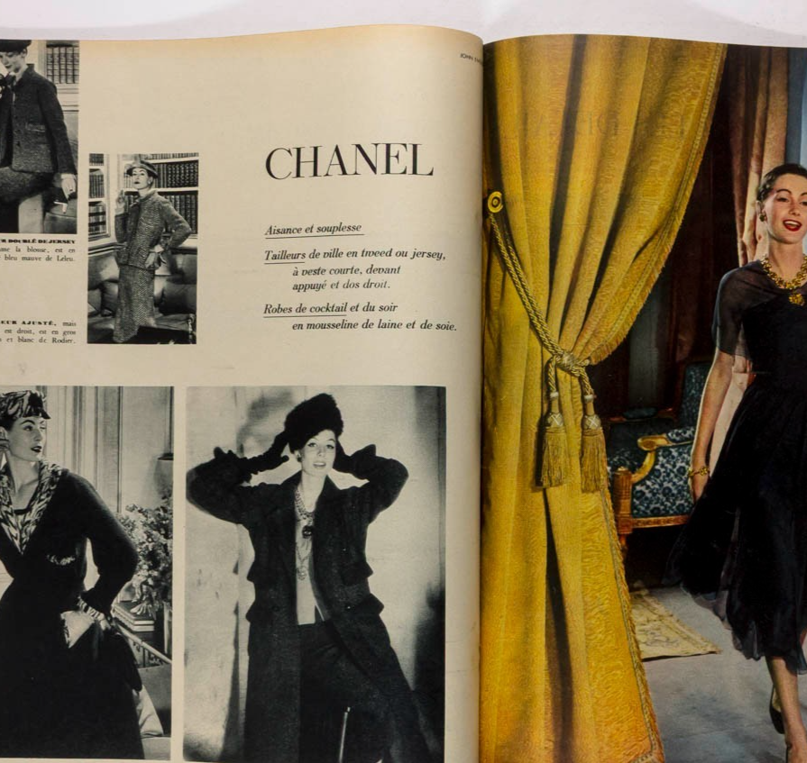 AUDREY HEPBURN Fred Astaire FRANK SINATRA Couture MARIE CLAIRE September 1956