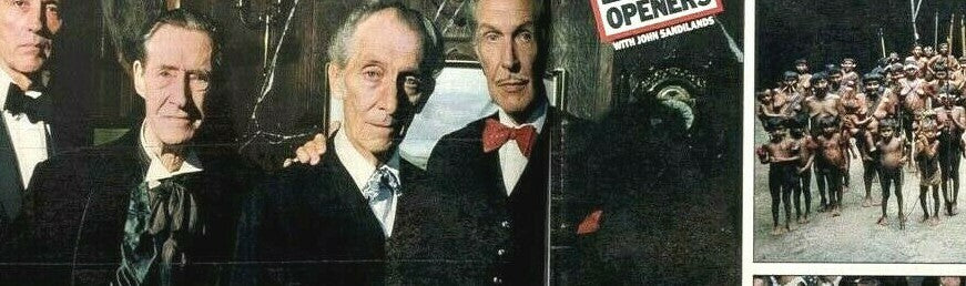 EDIE SEDGWICK Peter Cushing LAURENCE OLIVIER Vivien Leigh  SUNDAY TIMES magazine
