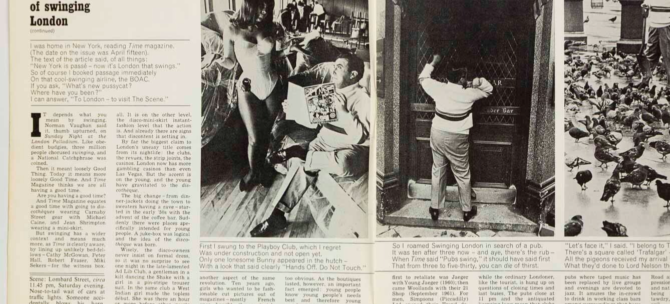 Swinging LONDON LIFE magazine June 1966 Carnaby DAVID BROWN ASTON Lorne Greene