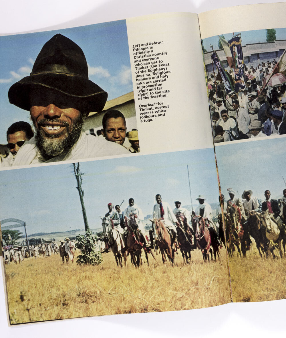 Haile Selassie EMPEROR OF AFRICA Ethiopia JANE BOWN Rex Cat UK Observer magazine