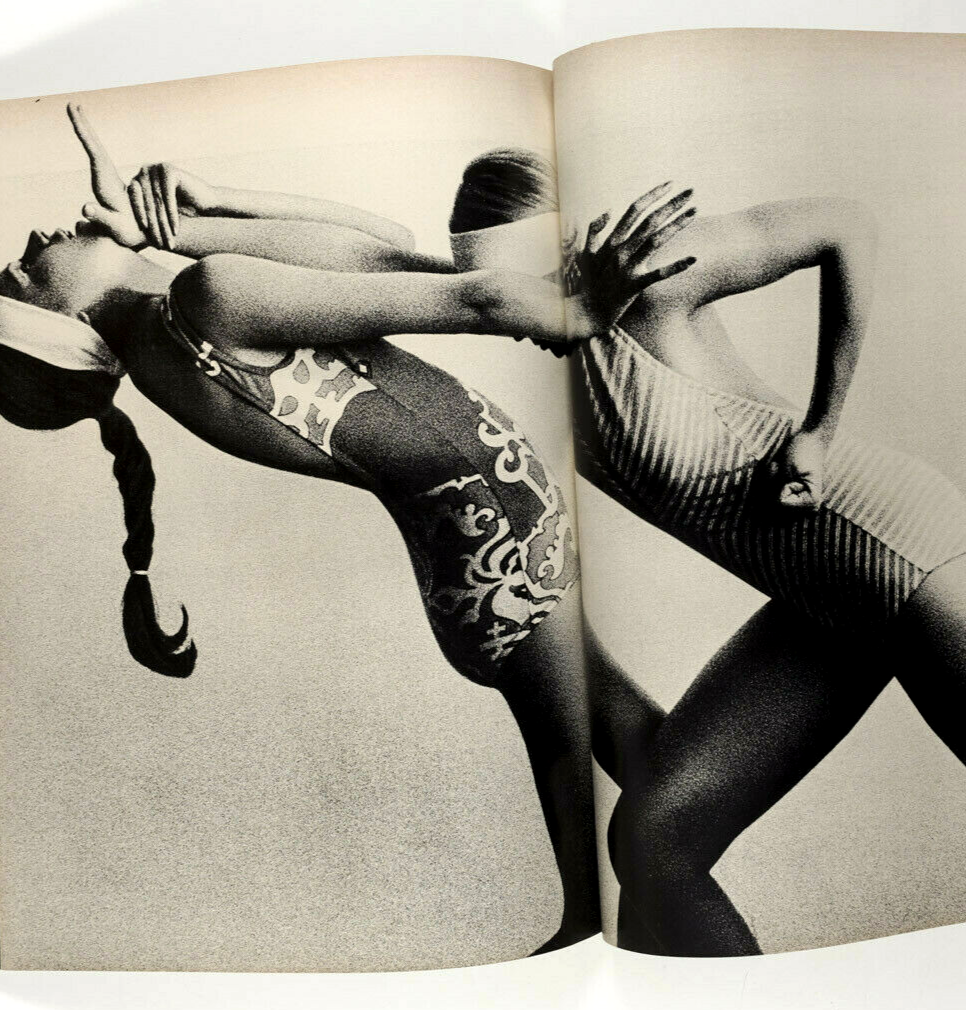 CHARLOTTE RAMPLING Guy Bourdin HELMUT NEWTON Balenciaga PARIS VOGUE May 1972 vtg
