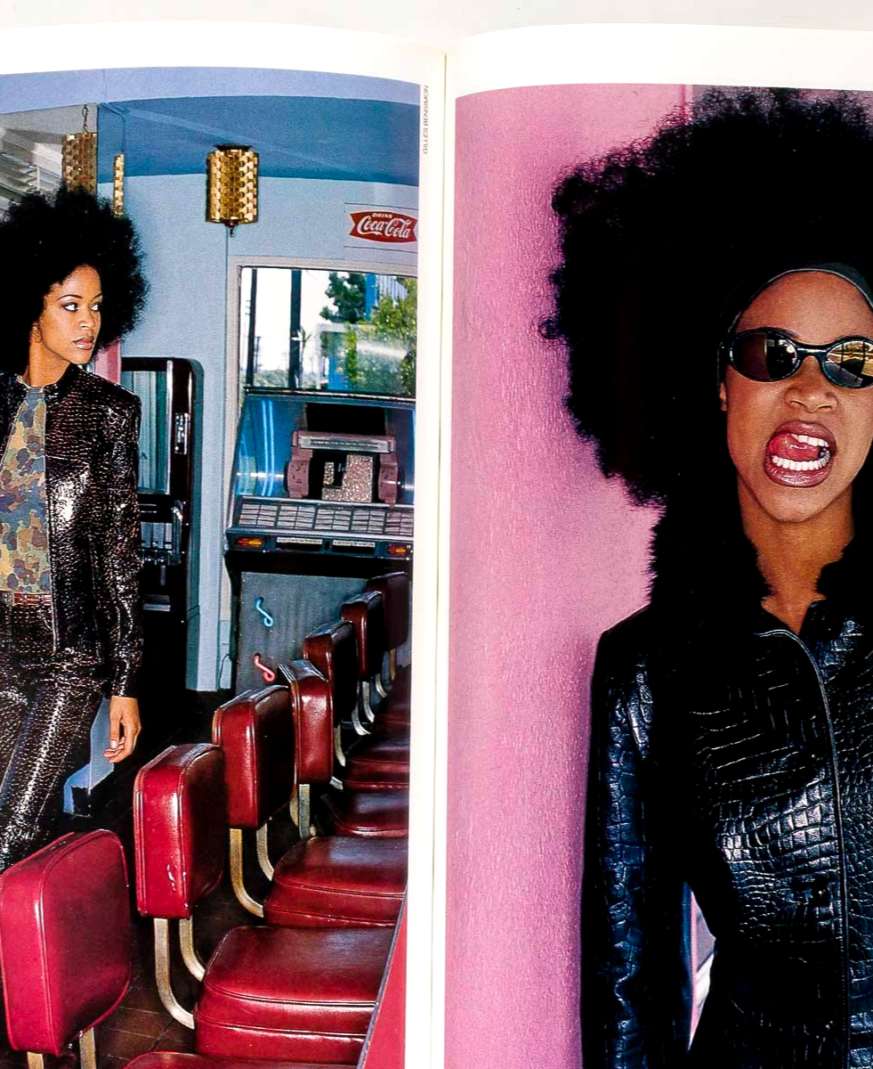 CHRISTY TURLINGTON Kristen McMenamy TOM CRUISE Al Pacino US ELLE September 1995