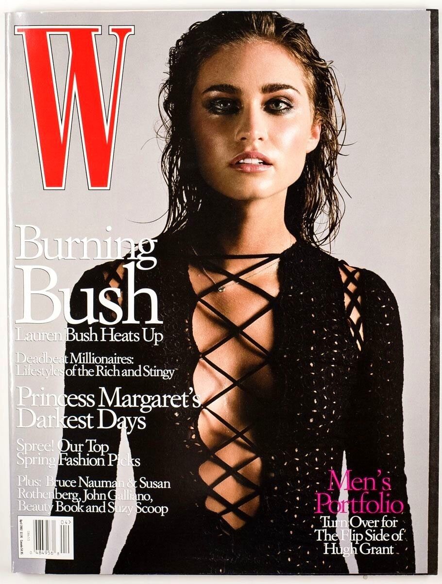 Lauren Bush BRUCE WEBER Natalia Vodianova HUGH GRANT Sam Shepard W magazine 