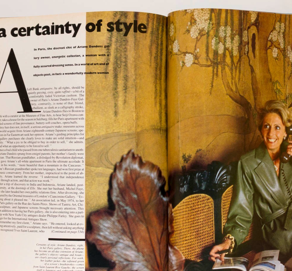 Alexa Singer HELMUT NEWTON Christy Turlington CDG Vogue October 1985 40 birthday