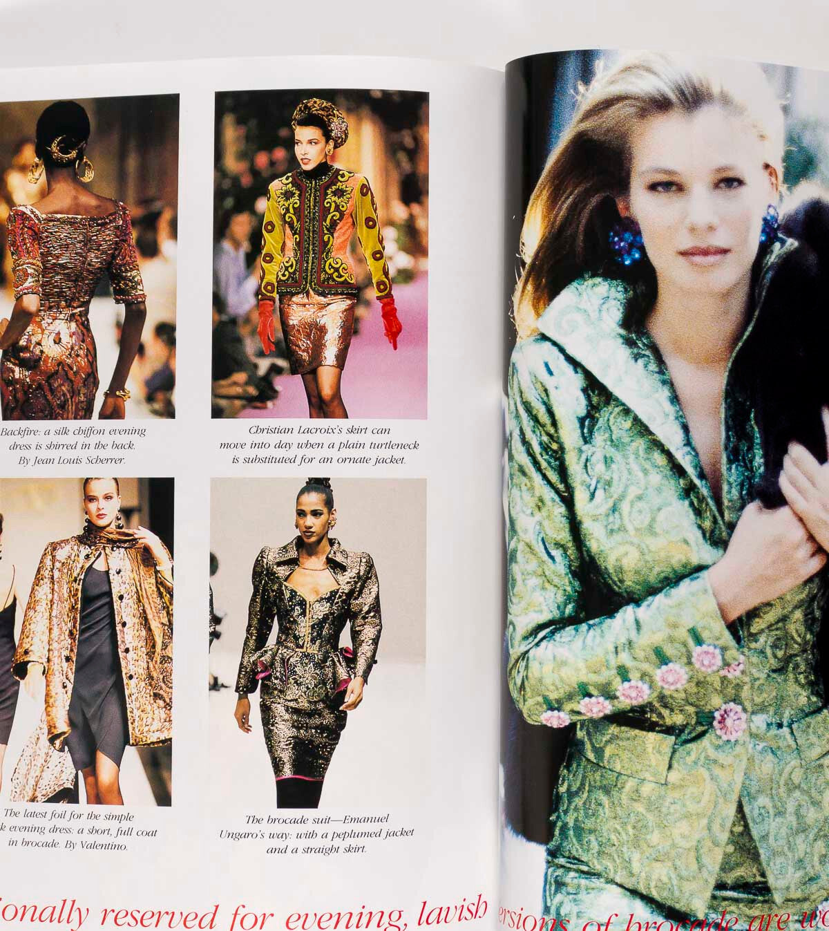KARA YOUNG Tatjana IMAN Porizkova HELMUT NEWTON Michelle Pfeiffer VOGUE Oct 1989