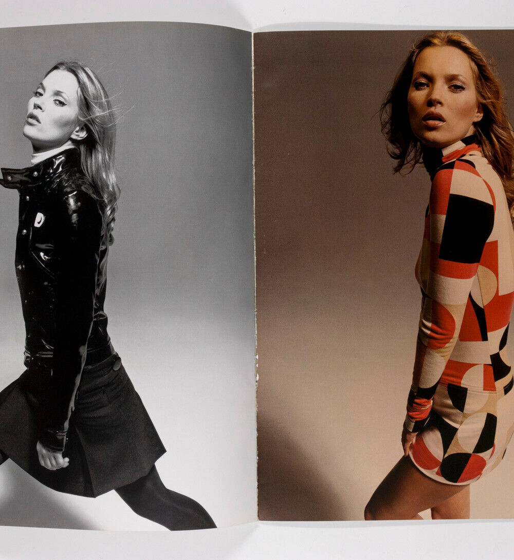 KATE MOSS for ZARA lookbook fashion catalogue - AUTUMN WINTER FALL 2003 2004 vtg