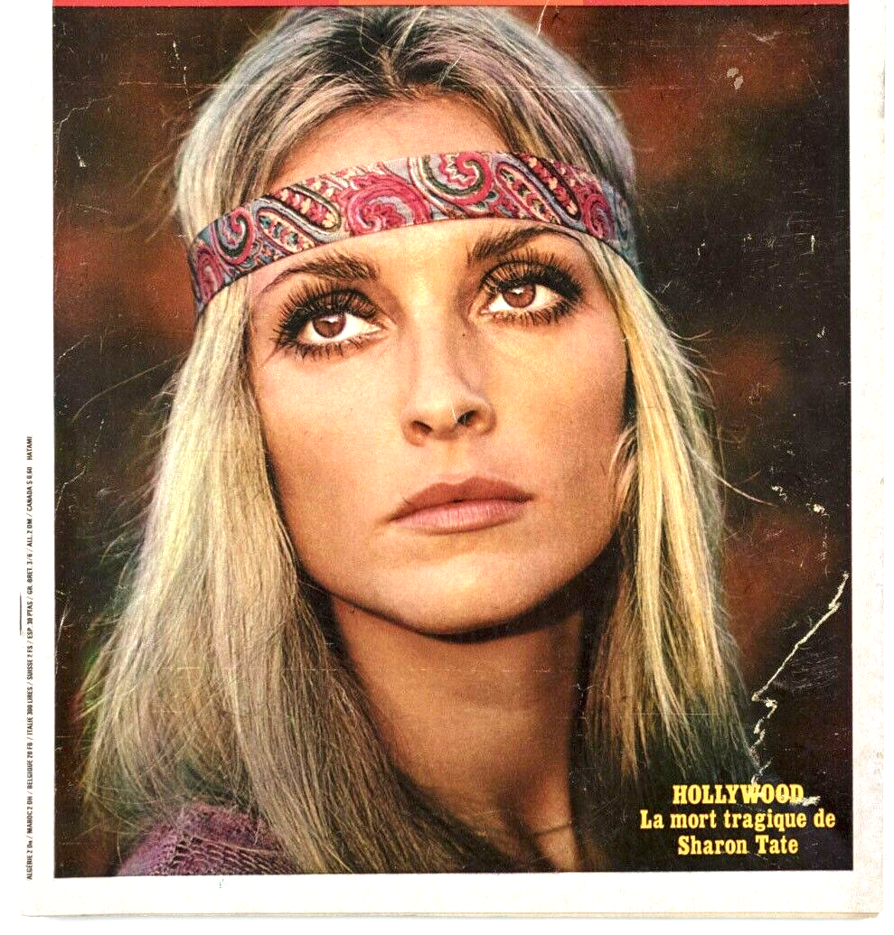 Match Sheron SHARON TATE Roman Polanski GARY HEMMING Irish riot war MARS Paris Matc ...