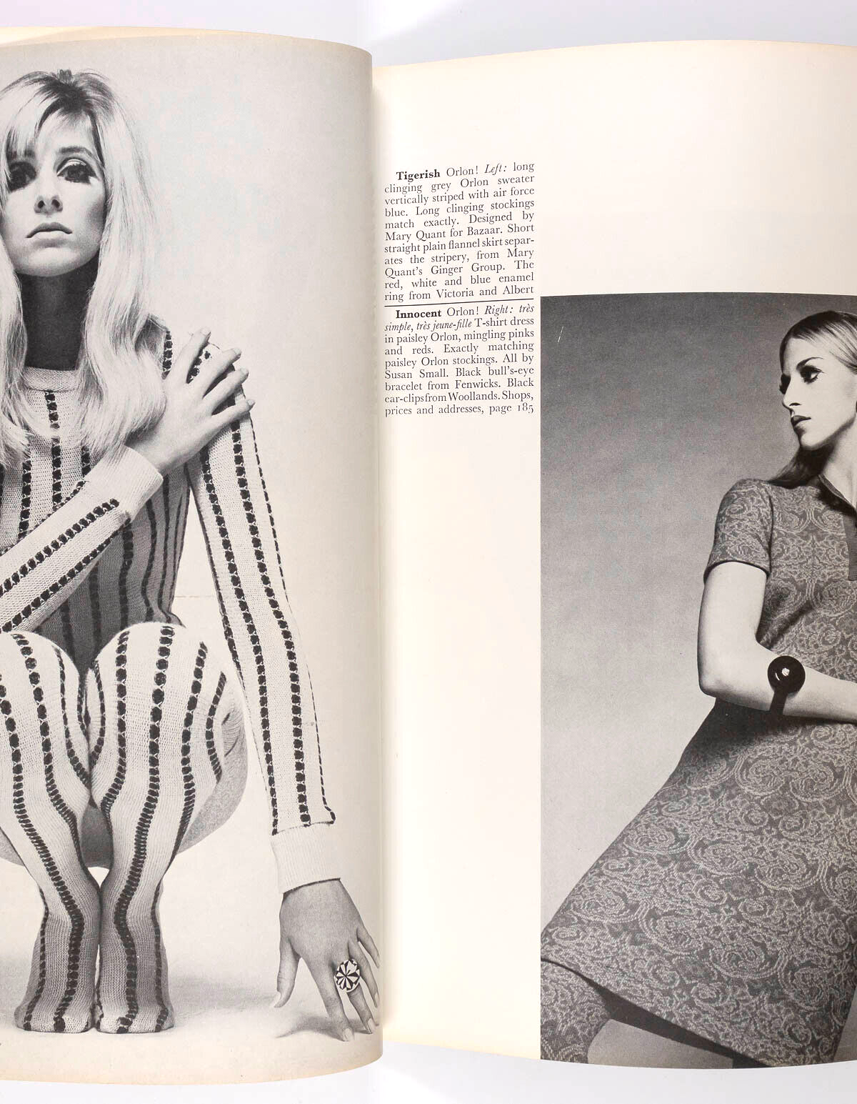 DONYALE LUNA Peggy Moffitt JEAN SHRIMPTON Jill Kennington QUEEN fashion magazine