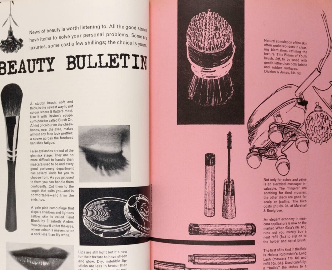 Jean Shrimpton TANIA MALLETT Celia SURYA NAMASKAR John Deakin VOGUE BEAUTY BOOK