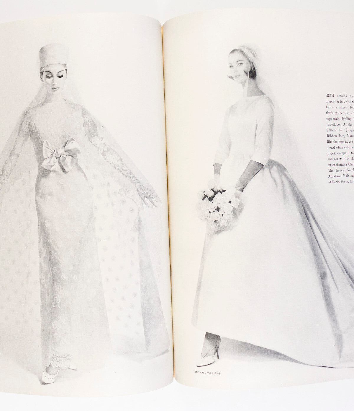 Jean Shrimpton INTERNATIONAL FASHION FOLIO Dior VTG Autumn 1961 Harper's Bazaar