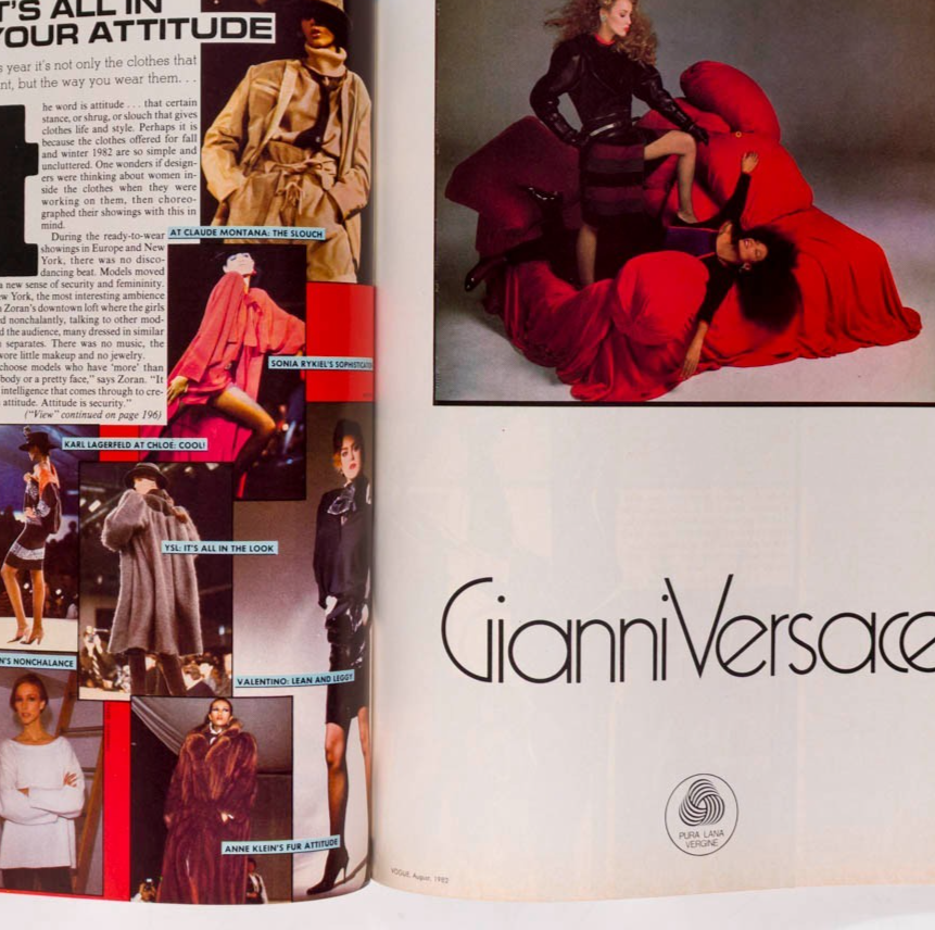 Brooke Shields CANDICE BERGEN Rosemary McGrotha VOGUE 1984 October COLLECTIONS