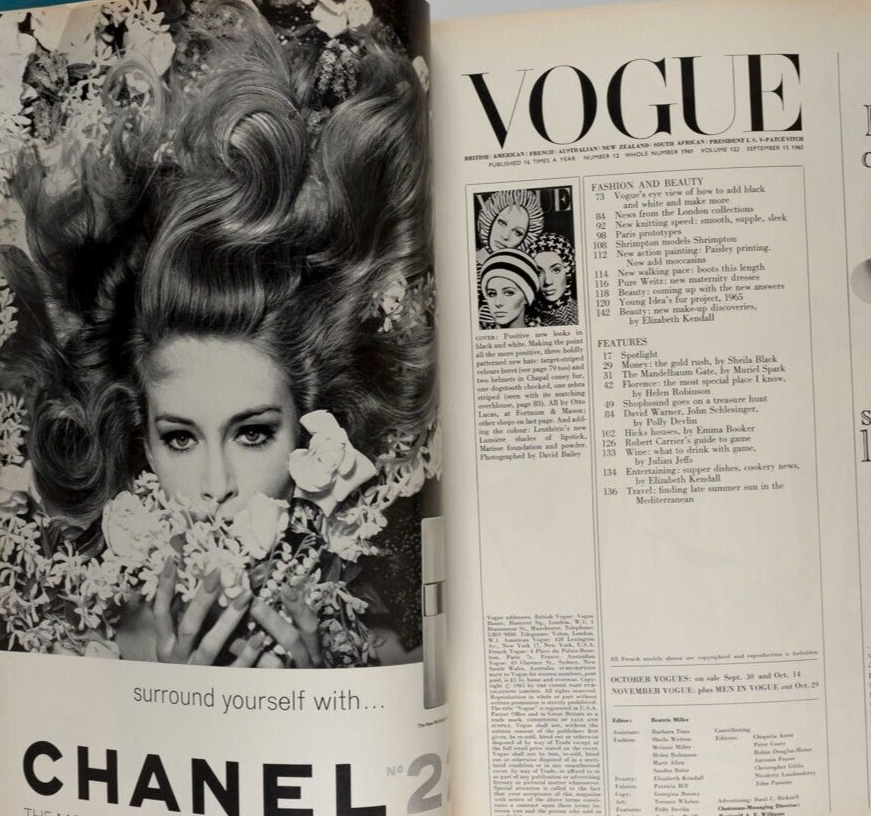 Jill Kennington JEAN SHRIMPTON David Hicks VERUSCHKA Dior NORMAN PARKINSON Vogue