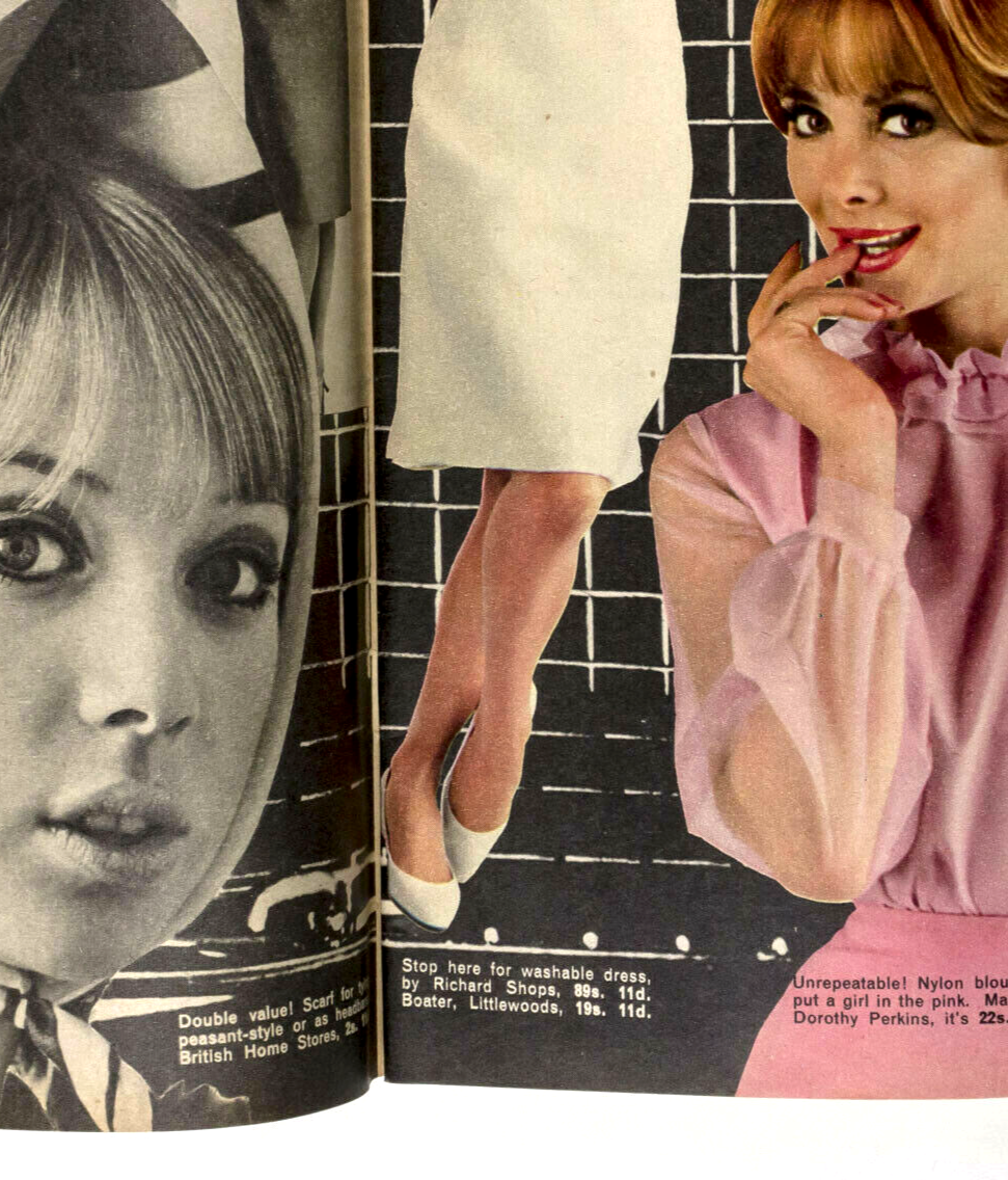 PATTIE BOYD Rita Hayworth HURN Audrey Hepburn WOMAN'S OWN magazine 13 June 1964