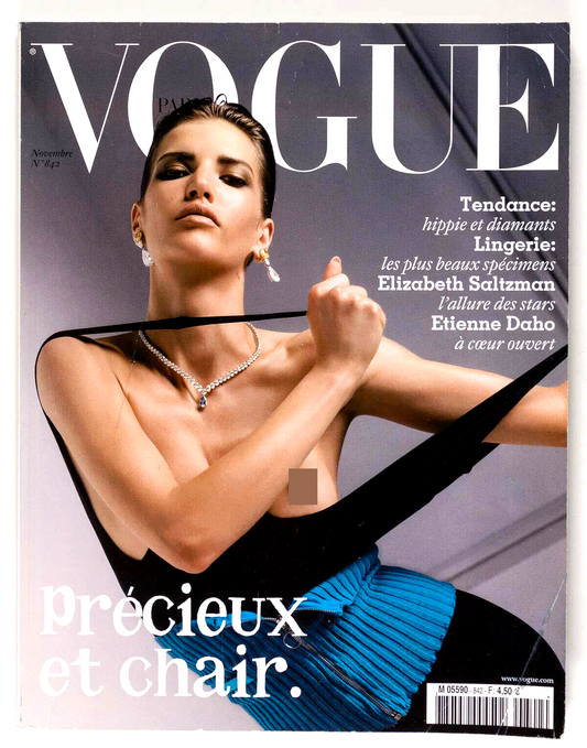 DIANA DONDOE Natalia Vodianova PARIS VOGUE November 2003 Isabeli Fontana CARINE