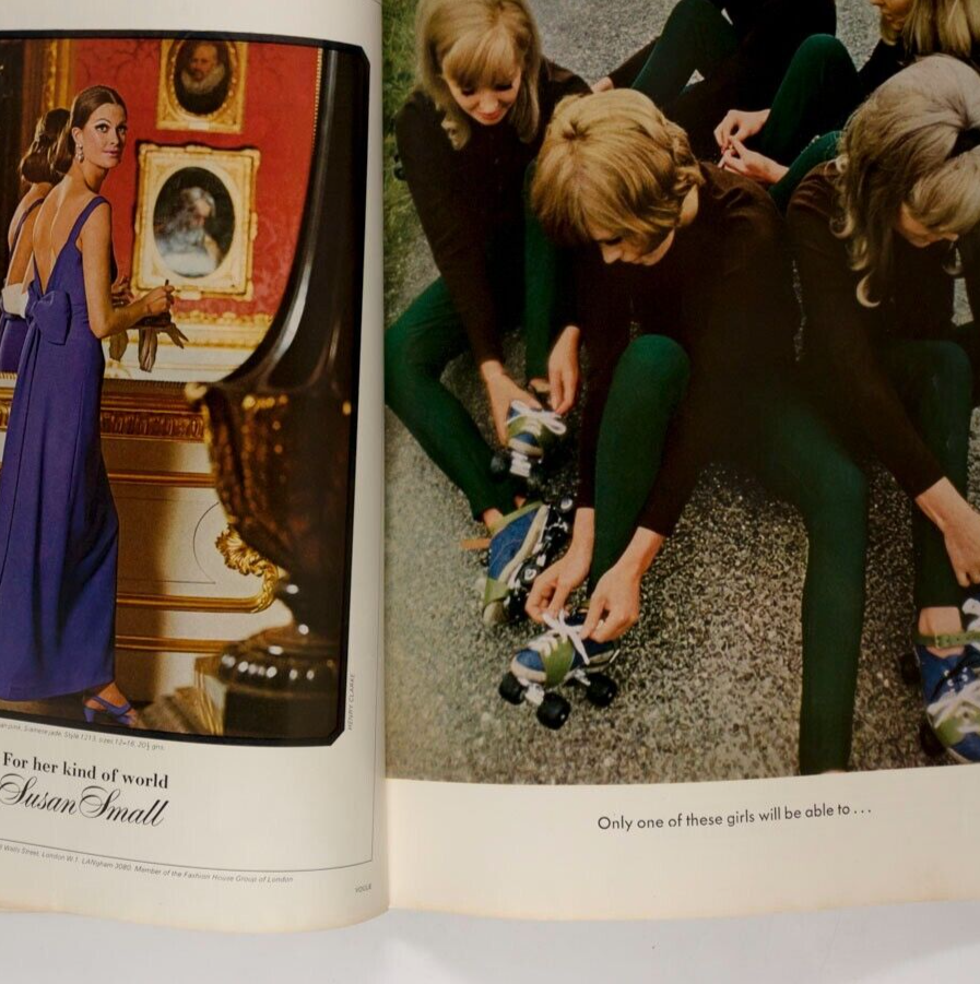 JILL KENNINGTON Roman Polanski EDNA O'BRIEN Candida Lycett Green WET LOOK Vogue