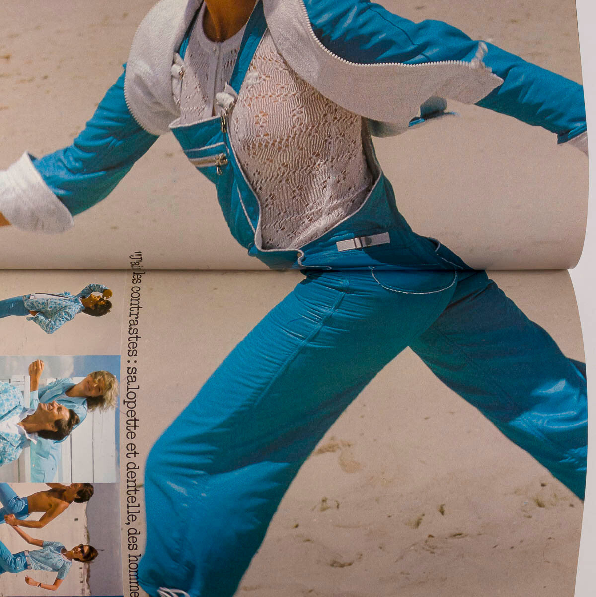 Janice Dickinson GUY BOURDIN Marie Helvin PARIS VOGUE February 1978 Iran HOMMES