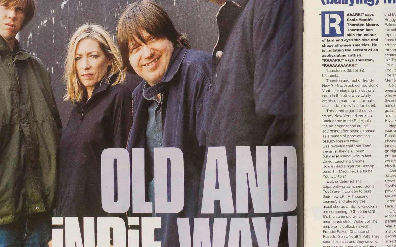 JEFF BUCKLEY Coen Brothers SONIC YOUTH Royal Trux NME MAGAZINE May 1998 Idlewild